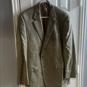 Chaps Tan Sport Coat Classic Tailoring